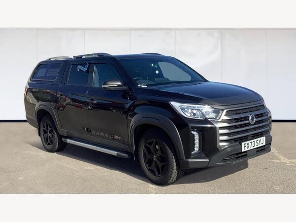 SsangYong Musso 2.2D Saracen Plus Pickup Double Cab 4dr Diesel Auto 4WD LWB Euro 6 (202 ps)