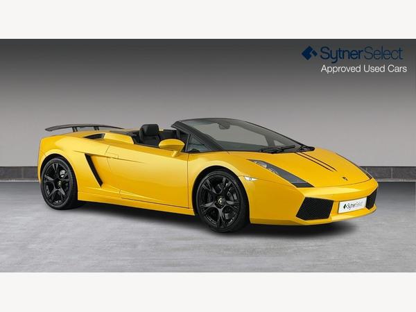 Lamborghini Gallardo 5.0 V10 Spyder EGear 4WD Euro 4 2dr