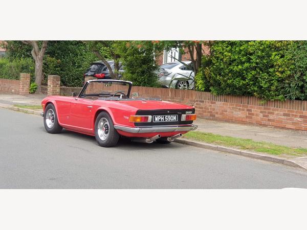 Triumph TR6 UK Car, Petrol Injection CR, Model With Four Speed withOverdrive