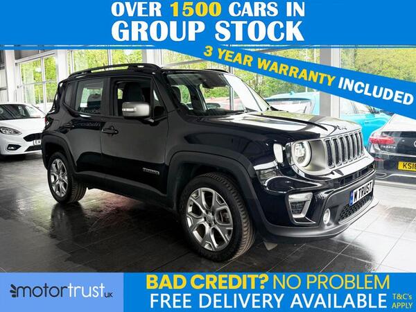 Jeep Renegade 1.3 GSE T4 11.4kWh Limited Auto 4xe Euro 6 (s/s) 5dr