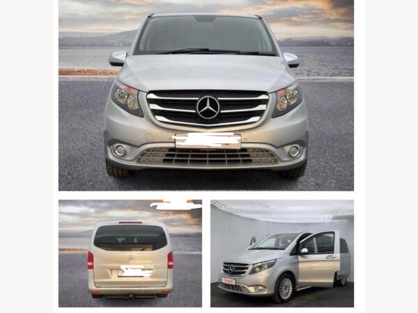 Mercedes-Benz Vito 2.1 119 CDI SELECT Tourer Double Cab 5dr Diesel G-Tronic RWD L3 Euro 6 (s/s) (XLWB) (190 ps)