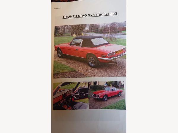 Triumph Stag 3.0 2dr