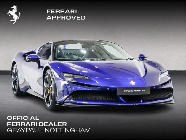 Ferrari SF90 Spider 4.0T V8 7.9kWh F1 DCT 4WD Euro 6 (s/s) 2dr