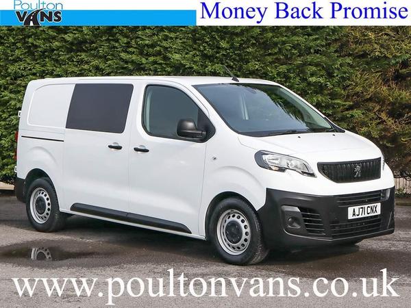 Peugeot Expert 2.0 BlueHDi 1200 Professional Premium Standard Crew Van MWB Euro 6 (s/s) 6dr (6 Seat)