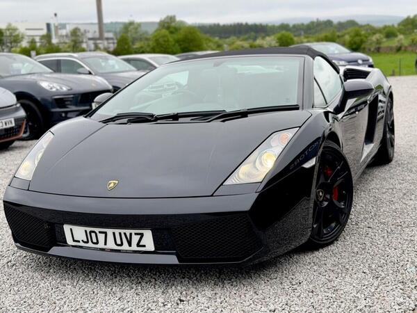 Lamborghini Gallardo 5.0 V10 Spyder EGear 4WD Euro 4 2dr