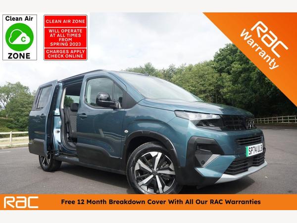 Peugeot e-Rifter 52kWh GT Standard MPV Auto 5dr (7.4kW Charger)