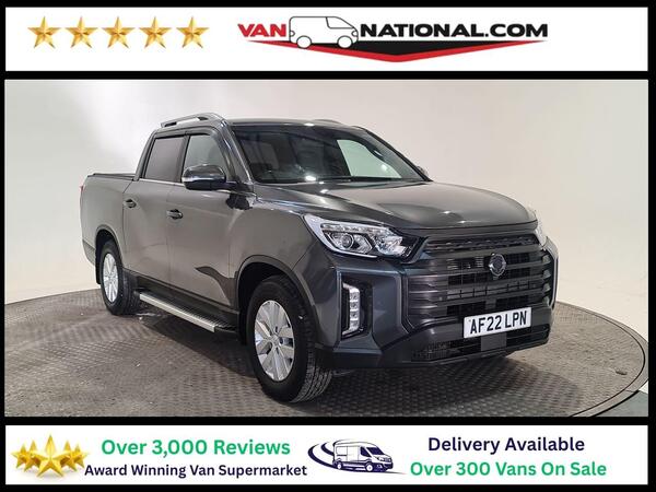 SsangYong Musso 2.2D RHINO D/CAB AUTO 180 BHP PICK UP