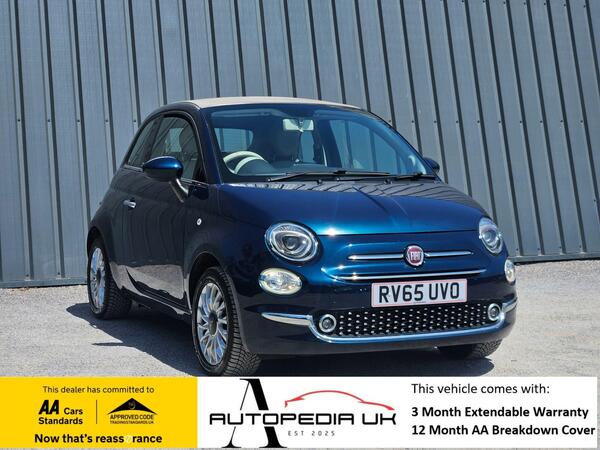 Fiat 500C 1.2 Lounge Dualogic Euro 6 (s/s) 2dr