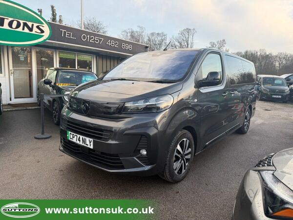 Peugeot e-Traveller 75kWh Allure Long MPV 5dr Electric Auto LWB (8 Seat, 11kW Charger) (136 ps) 1 PRIVATE KEEPER~PEUGEOT WARRANTY