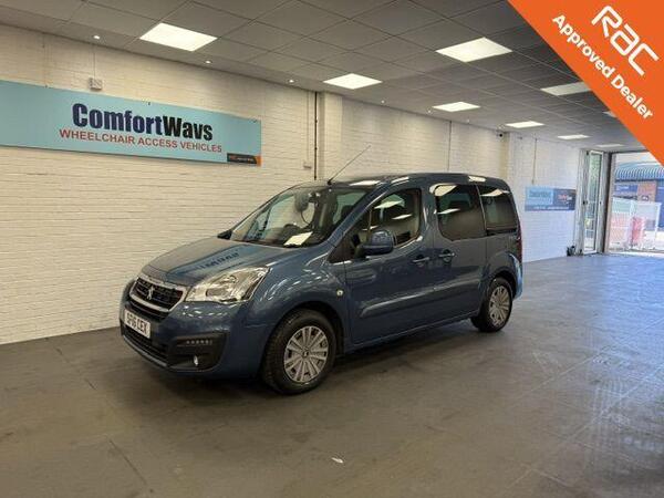 Peugeot Partner 1.6L WHEELCHAIR ACCESS WAV LOW MILES 3 SEATS PLUS WHEELCHAIR 5dr