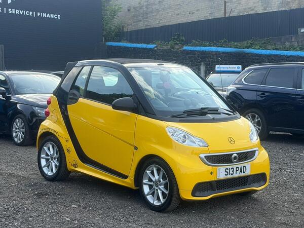 Smart fortwo 1.0 MHD Passion Cabriolet SoftTouch Euro 5 (s/s) 2dr