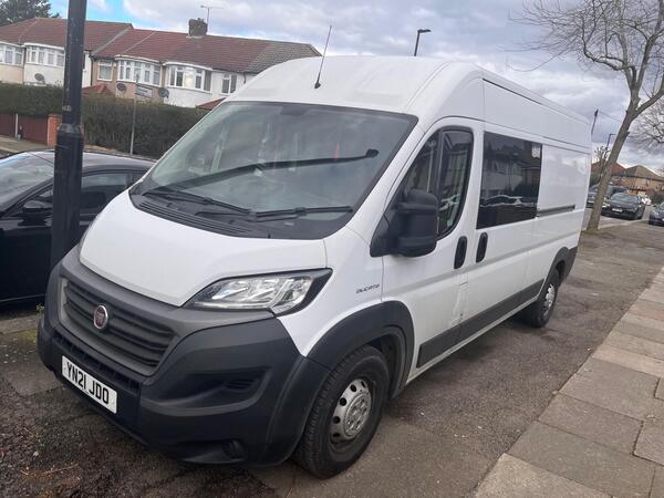 Fiat Ducato 2.3 MultiJetII 35 Maxi Crew Van Double Cab 5dr Diesel Manual L H2 Euro 6 (140 ps)
