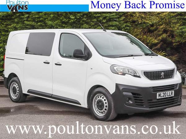 Peugeot Expert 2.0 BlueHDi 1400 Professional Standard Crew Van MWB Euro 6 (s/s) 6dr (6 Seat)