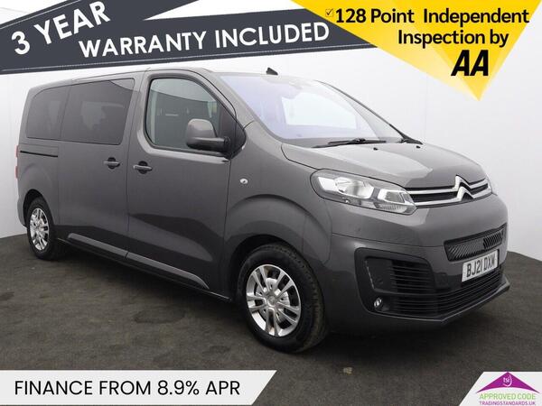 Citroen e-SpaceTourer 50kWh Business M MPV 5dr Electric Auto MWB (7.4kW Charger) (136 ps) 9 Seats + Apple CarPlay Preparation