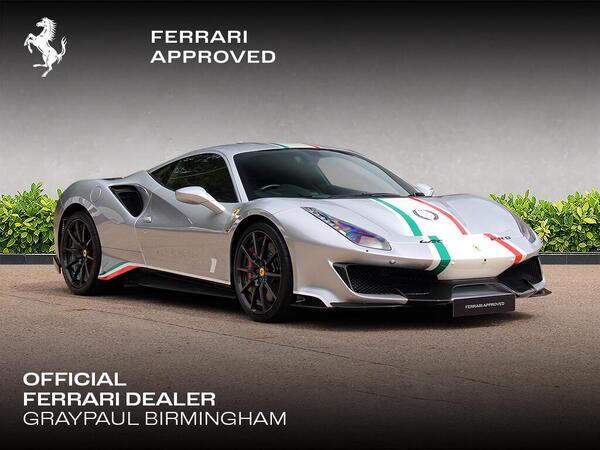 Ferrari 488 Pista 3.9T V8 F1 DCT Euro 6 (s/s) 2dr