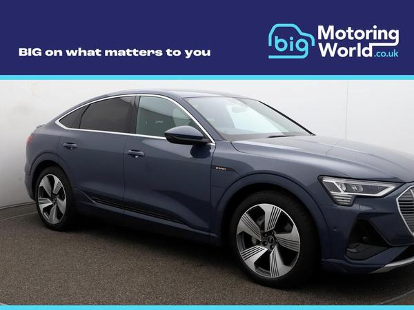 Audi e-tron 50 S line Sportback Auto quattro 5dr 71.2kWh (11kW Charger)