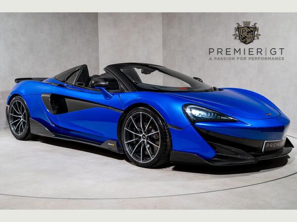 McLaren 600LT SPIDER. FULL MSH. WARRANTY. CARBON FIBRE EXT PACK. CERAMIC BRAKES. LIFT 3.8 2dr