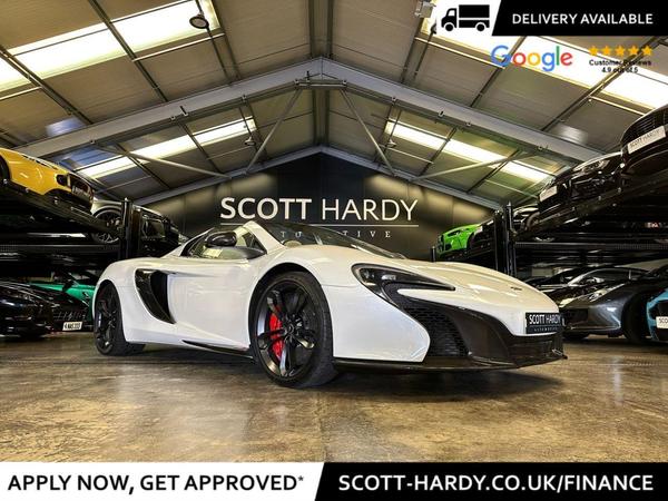McLaren 650S 3.8T V8 Spider SSG Euro 5 2dr