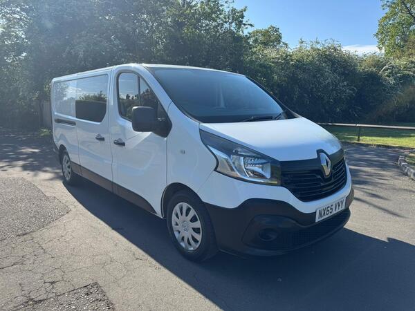 Renault Trafic 1.6 dCi 29 Business Crew Van LWB Euro 5 5dr