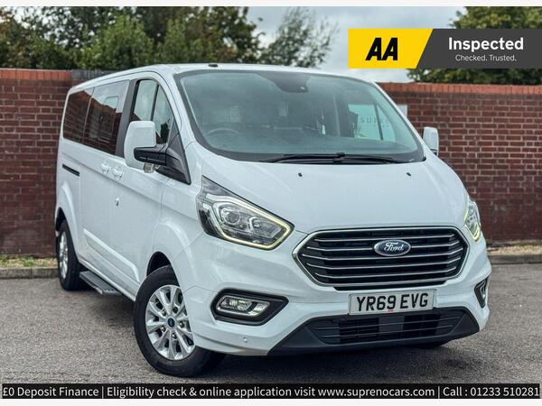 Ford Tourneo Custom 2.0 320 EcoBlue Titanium Minibus Double Cab 5dr Diesel Auto L2 Euro 6 (s/s) (130 ps)