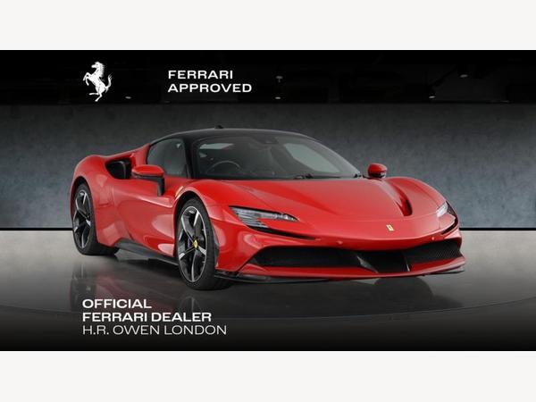Ferrari SF90 Stradale 4.0T V8 7.9kWh F1 DCT 4WD Euro 6 (s/s) 2dr