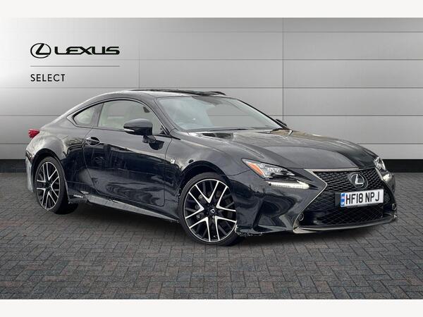 Lexus RC 2.5 300h F Sport Black Edition E-CVT Euro 6 (s/s) 2dr