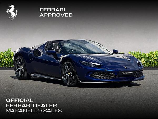 Ferrari 296 GTS 3.0T V6 7.45kWh Spider F1 DCT Euro 6 (s/s) 2dr