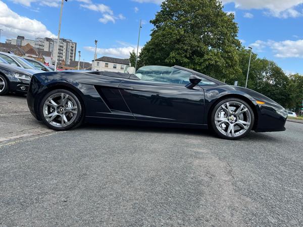 Lamborghini Gallardo 5.0 V10 Spyder EGear 4WD Euro 4 2dr