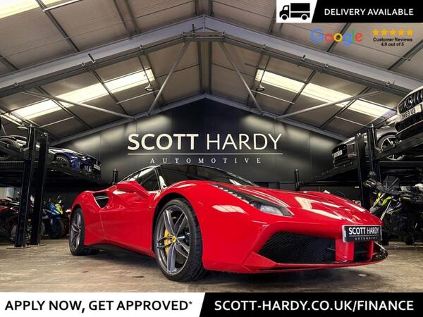 Ferrari 488 3.9T V8 GTB F1 DCT Euro 6 (s/s) 2dr