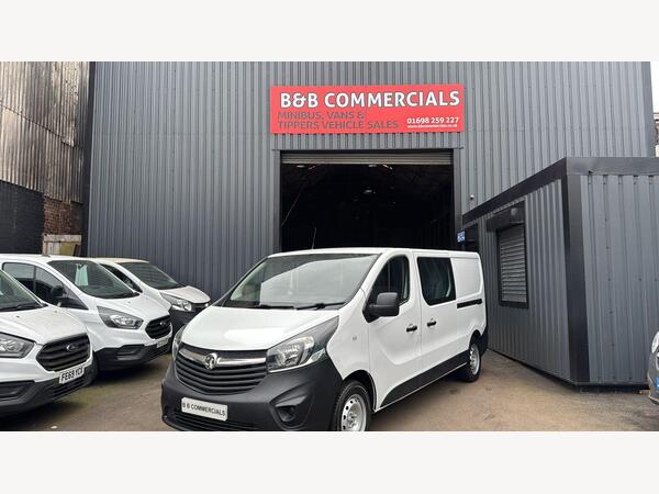 Vauxhall Vivaro 1.6 CDTi 2900 Crew Van L2 H1 Euro 6 5dr (6 Seat)