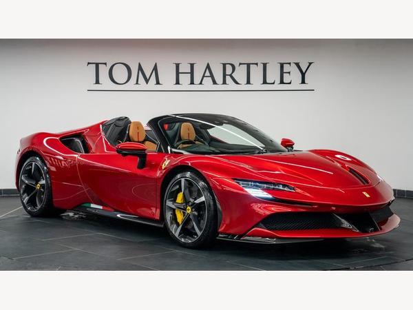 Ferrari SF90 Spider 4.0T V8 7.9kWh F1 DCT 4WD Euro 6 (s/s) 2dr