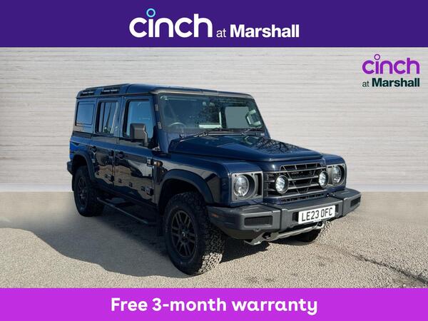 INEOS Grenadier 3.0P Utility Wagon 6dr Petrol Auto 4WD Euro 6 (s/s) (2Seat) (286 ps)
