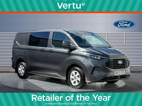 Ford Transit Custom 2.0 320 EcoBlue Limited Crew Van Double Cab 5dr Diesel Auto L1 H1 Euro 6 (s/s) (136 ps)