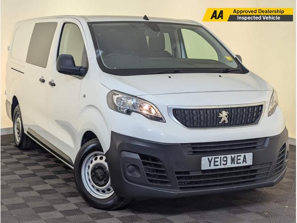 Peugeot Expert 2.0 BlueHDi 1400 Professional Long Crew Van LWB Euro 6 (s/s) 6dr (6 Seat)