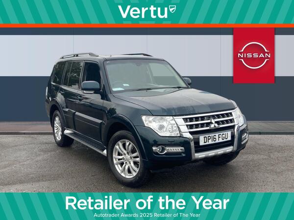 Mitsubishi Shogun 3.2 DI-DC SG3 Auto 4WD Euro 6 5dr LWB