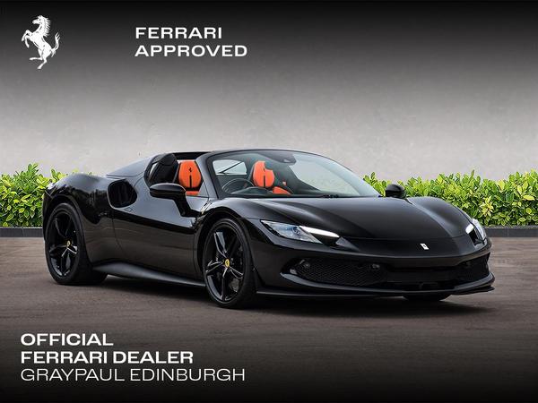 Ferrari 296 GTS 3.0T V6 Spider F1 DCT Euro 6 (s/s) 2dr 7.45kWh