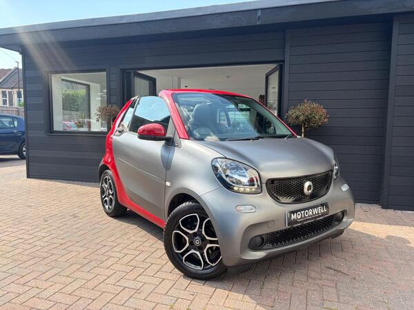 Smart fortwo 1.0 Prime (Premium) Cabriolet Twinamic Euro 6 (s/s) 2dr
