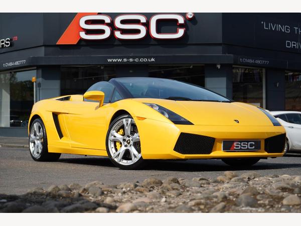 Lamborghini Gallardo 5.0 V10 Spyder EGear 4WD Euro 4 2dr