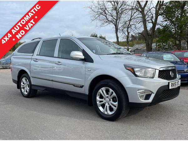 SsangYong Korando Sports 2.0D EX Pickup Double Cab 4dr Diesel Automatic 4WD 155 bhp * no vat *