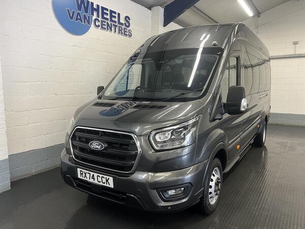 Ford Transit 2.0 460 EcoBlue Limited Minibus Double Cab 5dr Diesel Auto RWD L4 H3 Euro 6 (s/s) (17 Seat, DRW) (165 ps)