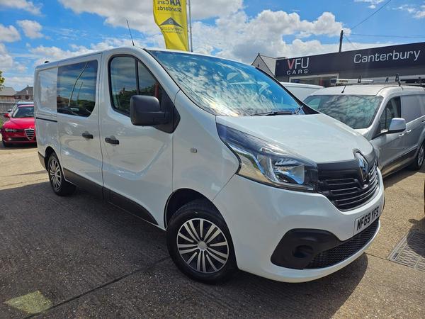 Renault Trafic 1.6 dCi 27 Business+ Crew Van SWB Euro 6 6dr