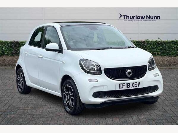 Smart forfour 0.9T Prime (Premium) Twinamic Euro 6 (s/s) 5dr
