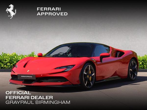Ferrari SF90 Stradale 4.0T V8 7.9kWh F1 DCT 4WD Euro 6 (s/s) 2dr