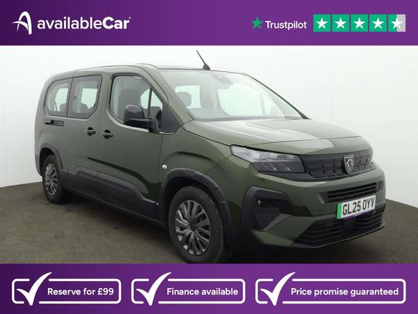 Peugeot e-Rifter 52kWh Allure Long MPV Auto 5dr (7.4kW Charger)