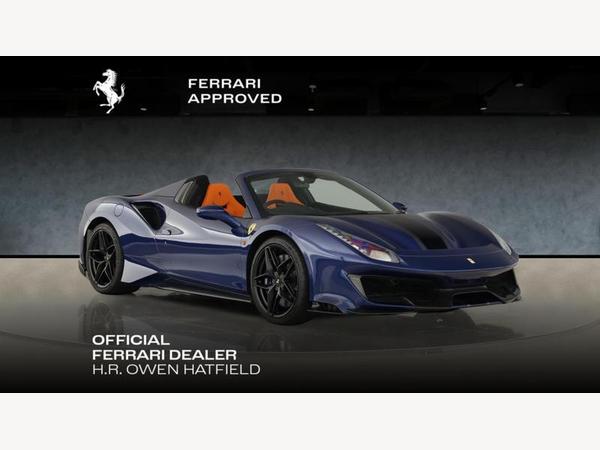 Ferrari 488 Pista 3.9T V8 Spider F1 DCT Euro 6 (s/s) 2dr