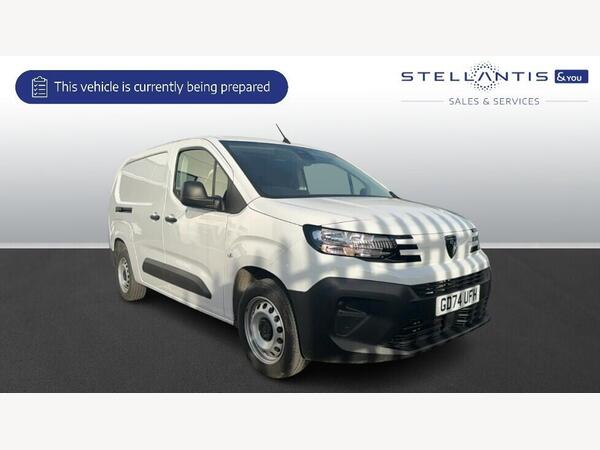 Peugeot Partner 1.5 BlueHDi 850 Professional Long Crew Van Double Cab 6dr Diesel Manual LWB Euro 6 (s/s) (100 ps)