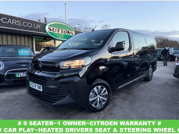 Citroen e-SpaceTourer 75kWh YOU! MPV 5dr Electric Auto LWB (11kW Charger) (136 ps) HEATED SEAT & STEERING WHEEL