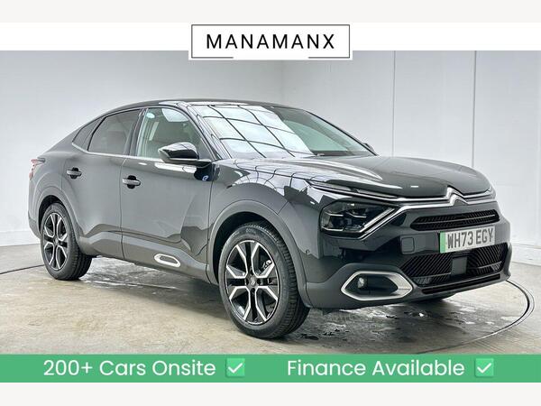 Citroen e-C4 X 50kWh MAX Fastback Auto 4dr (7.4kW Charger)