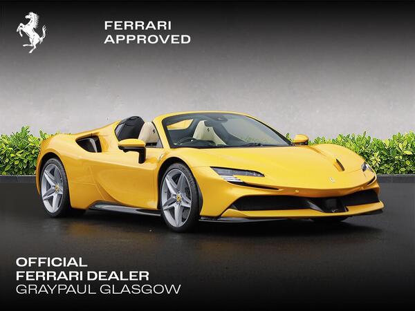 Ferrari SF90 Spider 4.0T V8 7.9kWh F1 DCT 4WD Euro 6 (s/s) 2dr