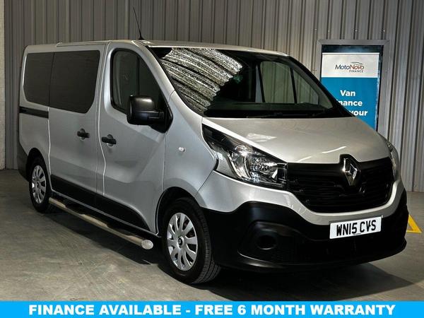 Renault Trafic 1.6 dCi 27 Business MInibus Double Cab 5dr Diesel Manual SWB Euro 5 (9 Seat)